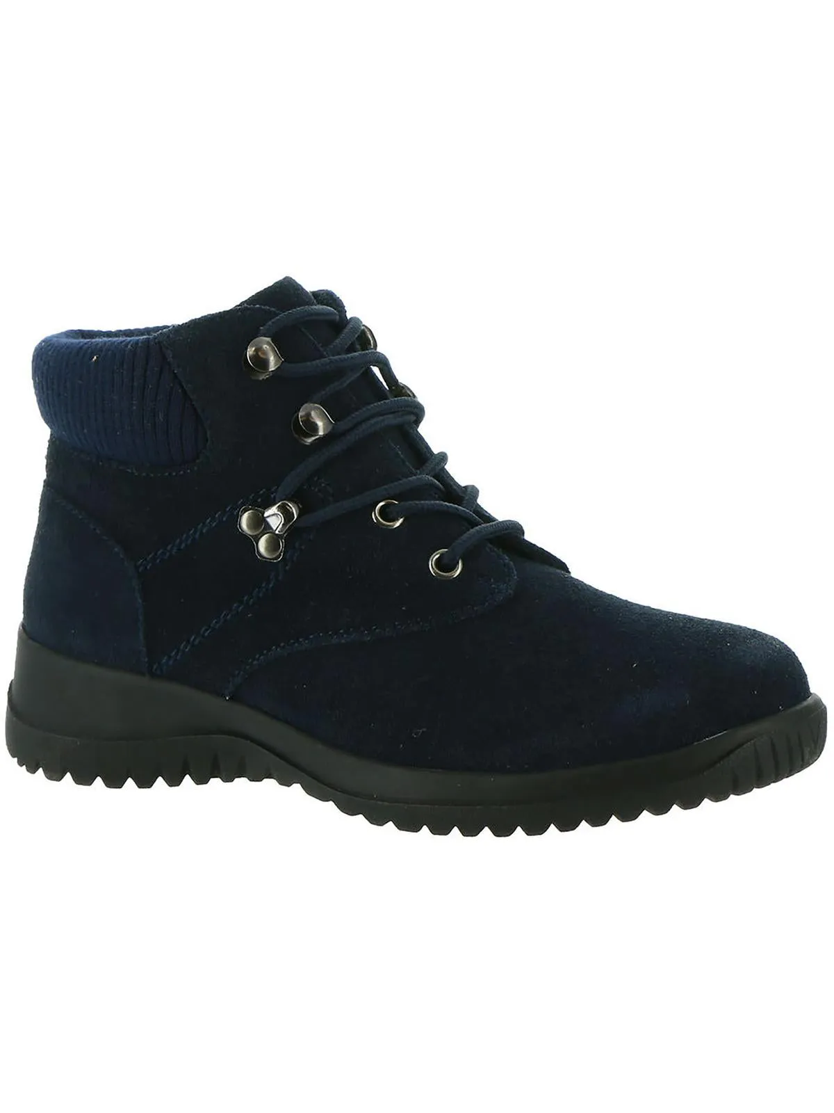 Boston Womens Ribbed Trim  Cold Weather Winter Boots