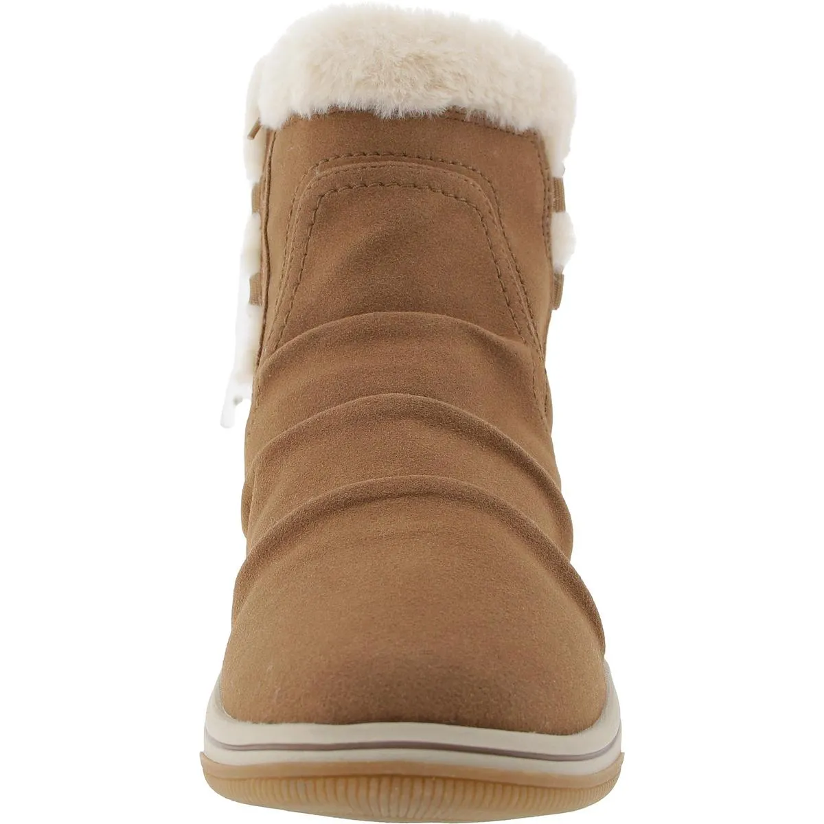 Breeze Cozy Womens Zipper Man Made Winter & Snow Boots