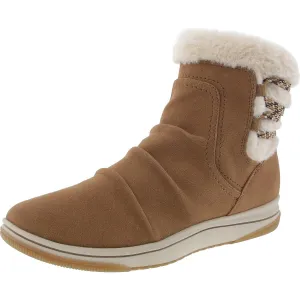 Breeze Cozy Womens Zipper Man Made Winter & Snow Boots