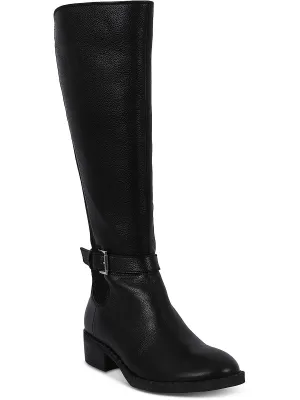 Brinley Womens Leather Knee-High Boots