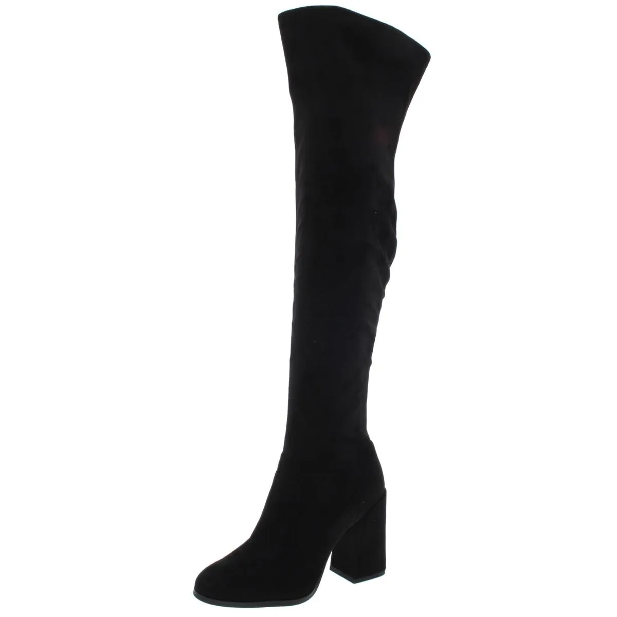 Brixten Womens Faux Suede Tall Over-The-Knee Boots