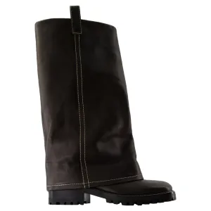 Buckle boots - Acne Studios - Leather - Brown