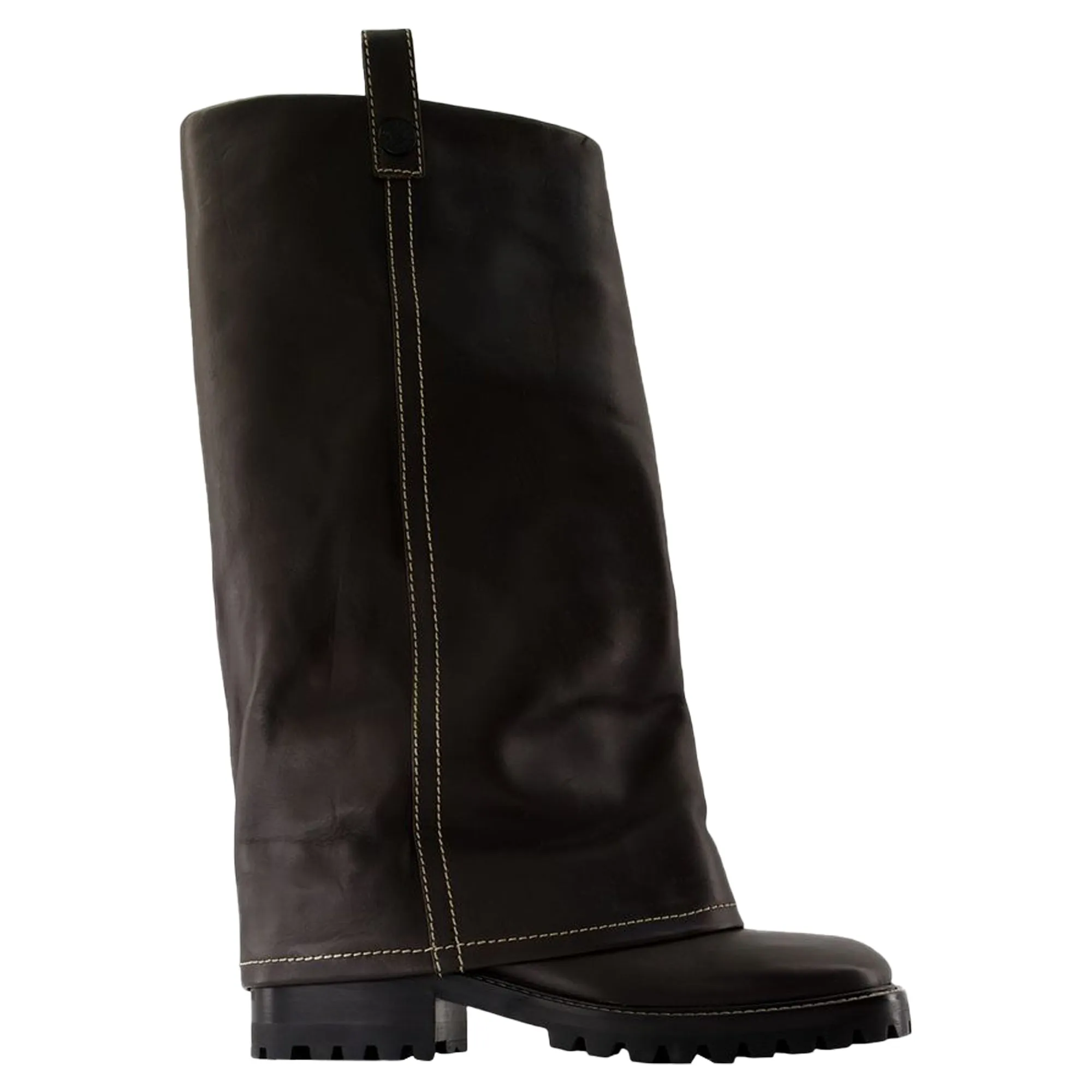 Buckle boots - Acne Studios - Leather - Brown
