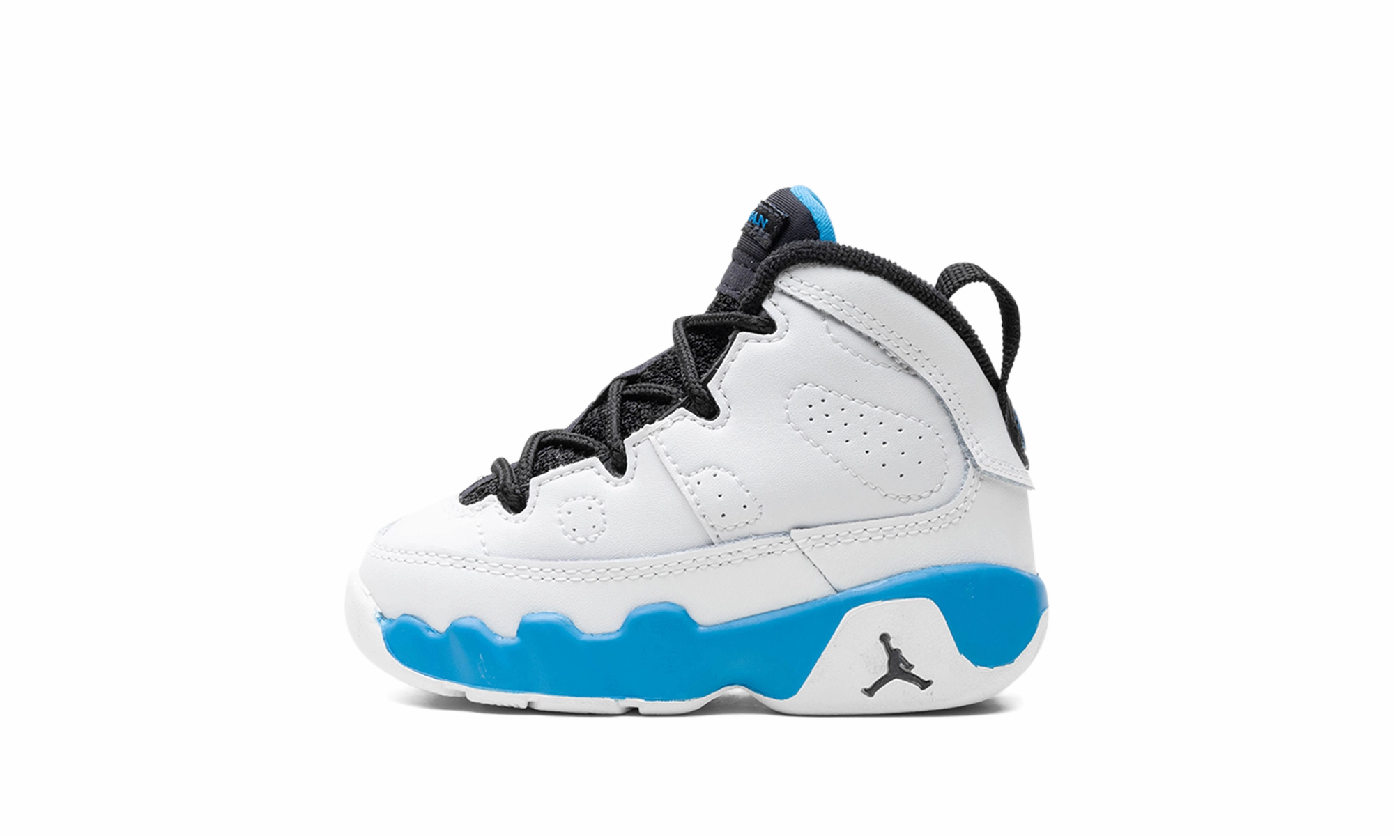 Cute Buckle Closure Air Jordan 9 TD "Powder Blue" Hassle-Free Patent Leather