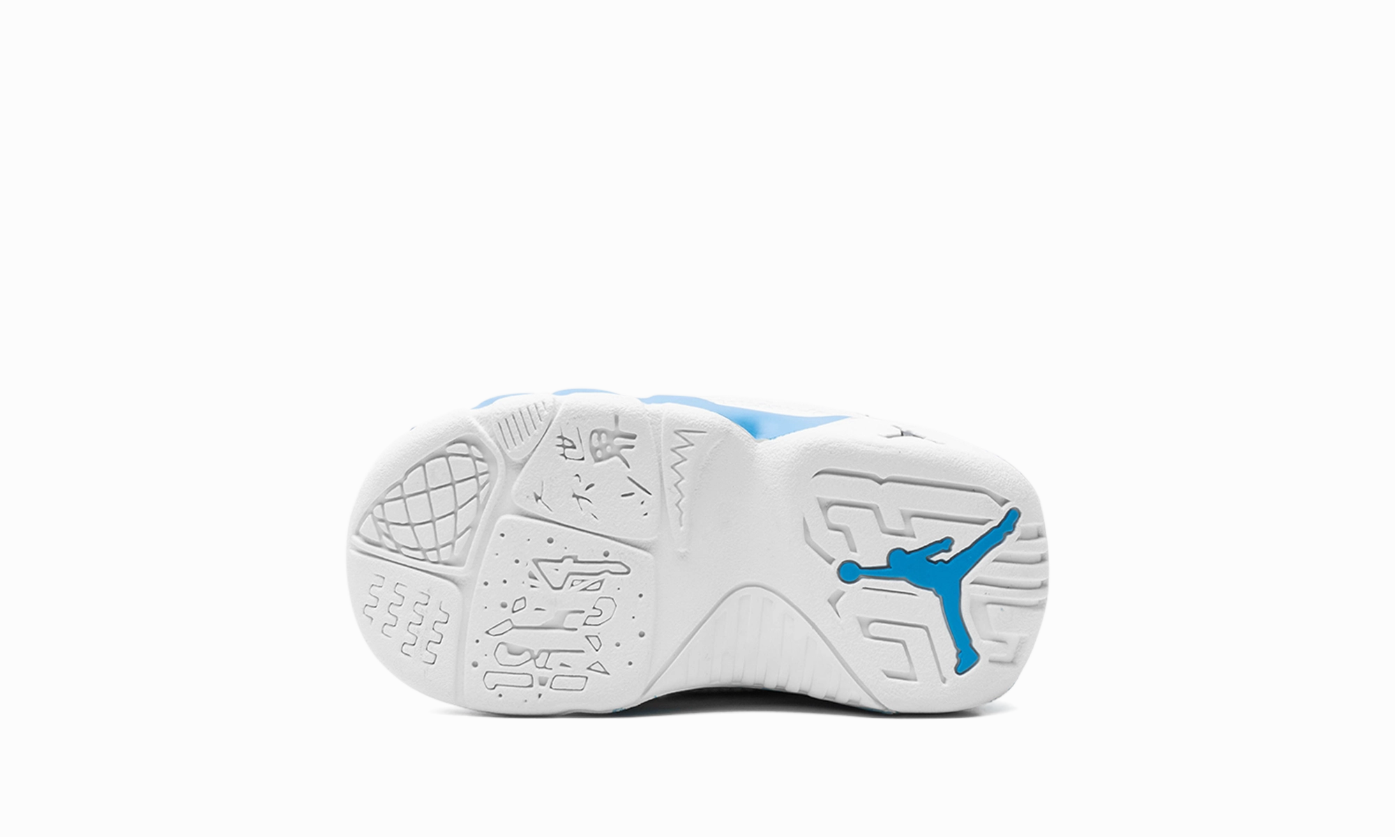 Formal, Grab It Fast, Front Flap Air Jordan 9 TD "Powder Blue"