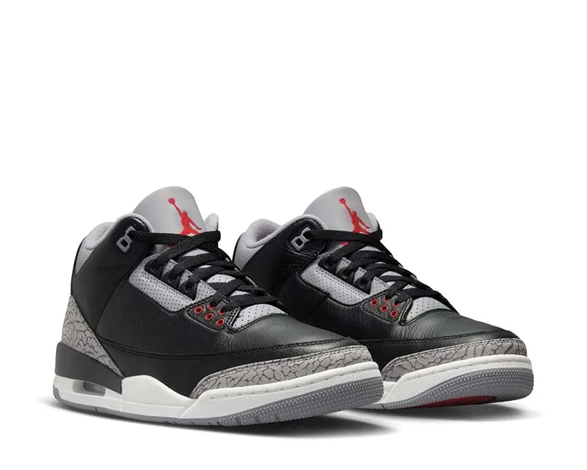 New Season Drop Air Jordan 3 Retro "Black Cement"