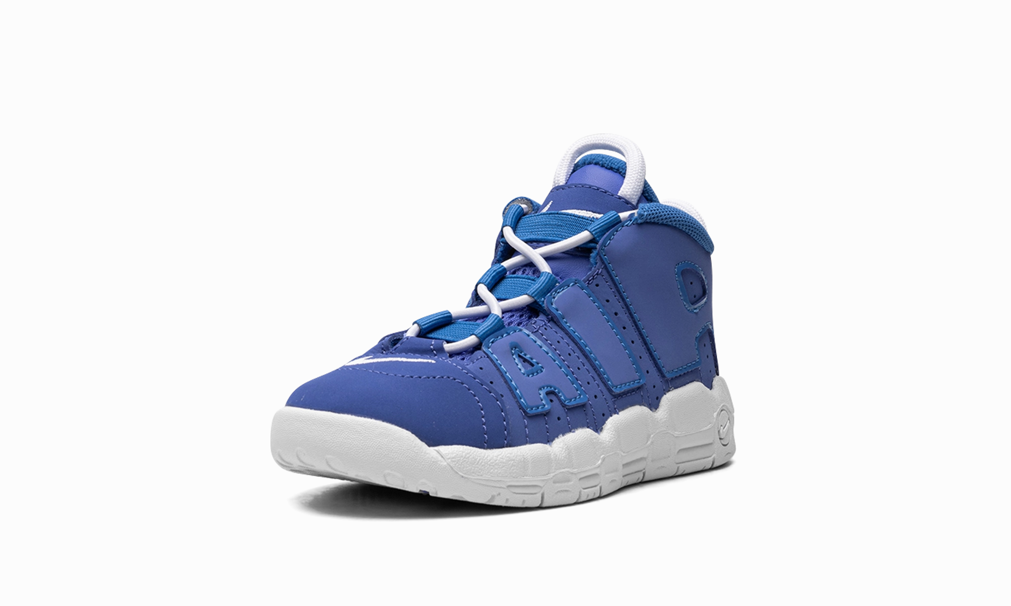 Air More Uptempo TD "Battle Blue" Engineered To Perform