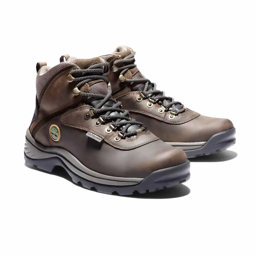 Timberland - Men's White Ledge Mid Waterproof Hiking Boots (012135) Faux Leather