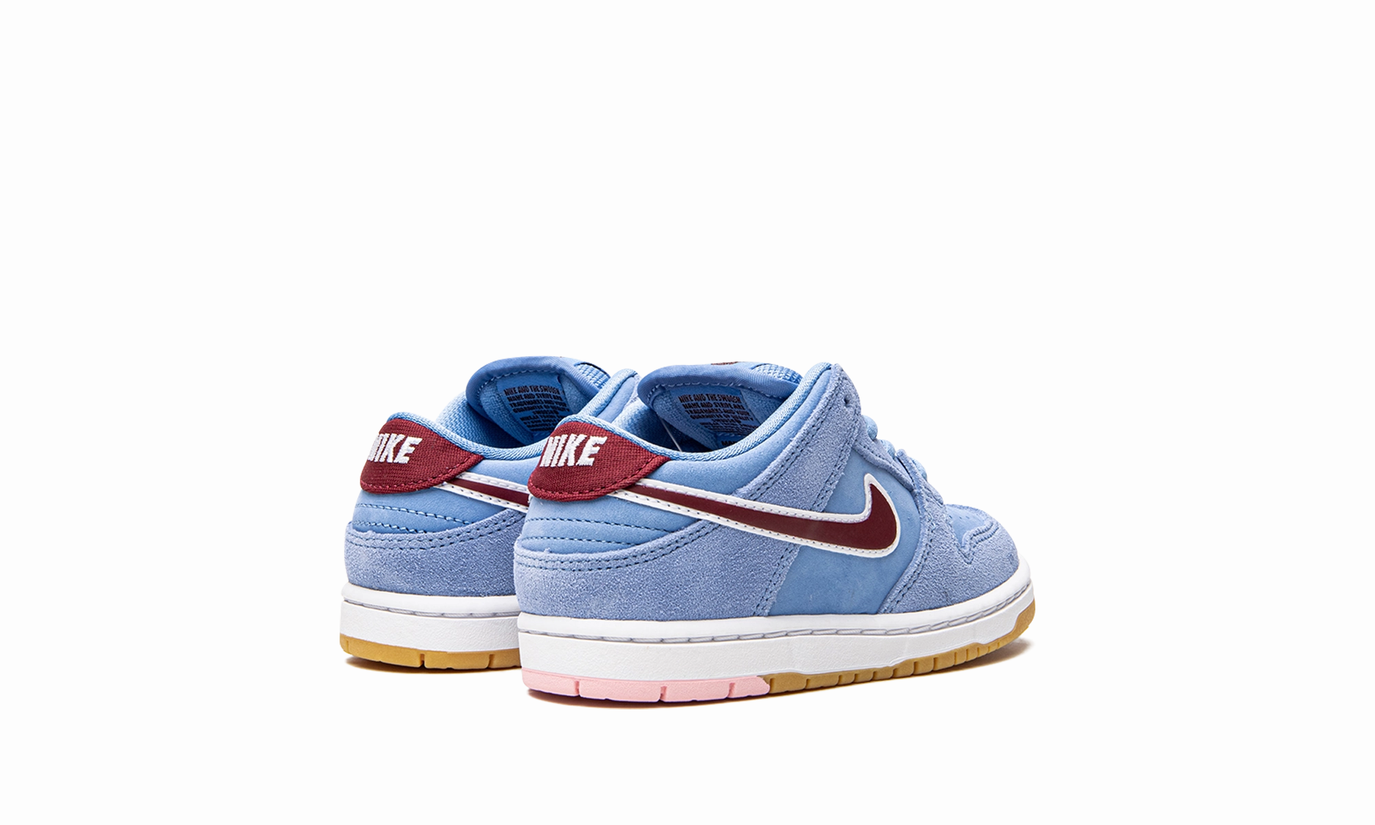 SB Dunk Low Pro (TD) "Phillies" Nylon Waterproof Backpack, Pastel Pink Mini Handbag