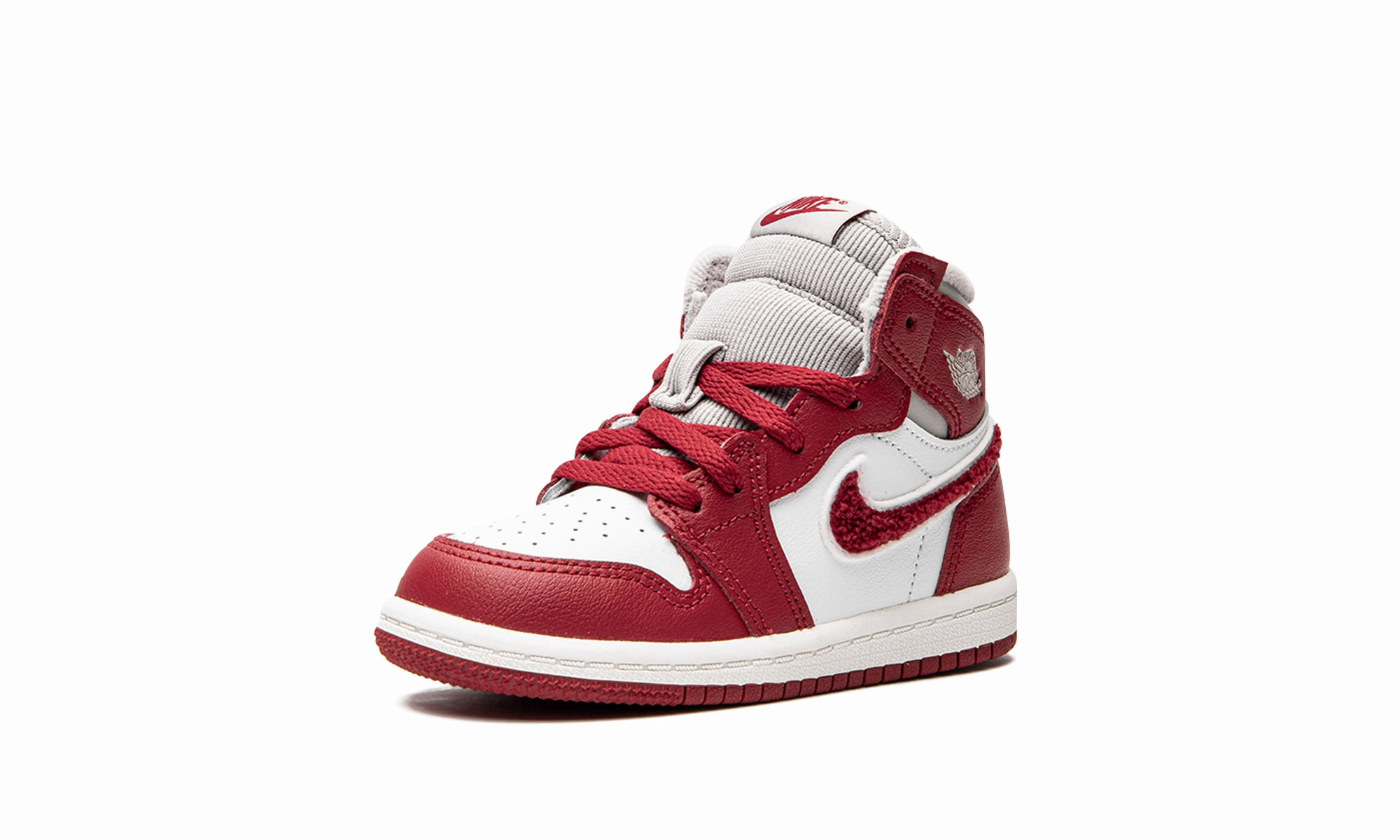 Click. Shop. Done. Air Jordan 1 High Retro OG TD "Varsity Red" Black Leather Handbag For Women