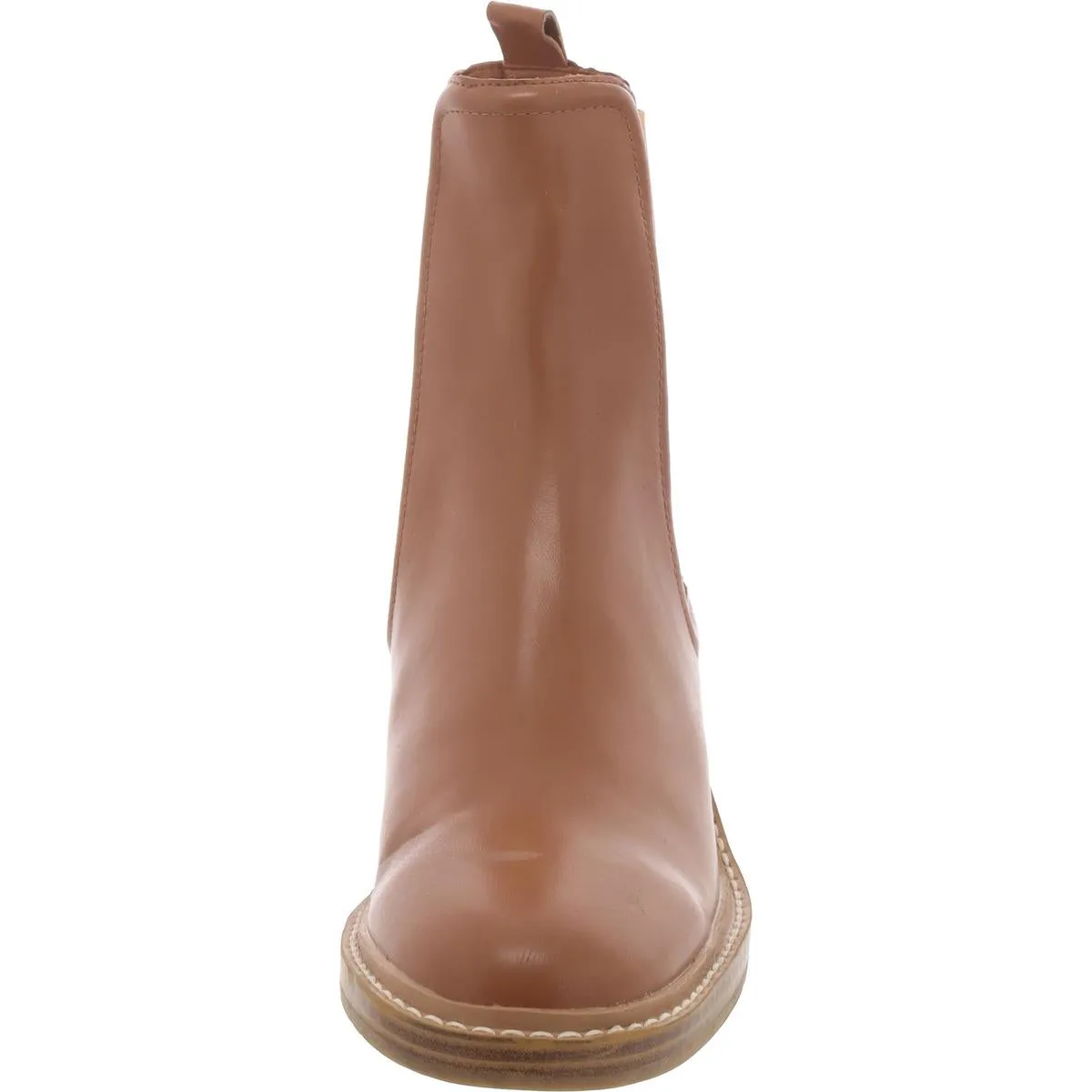 Cabell Womens Faux Suede Round Toe Chelsea Boots
