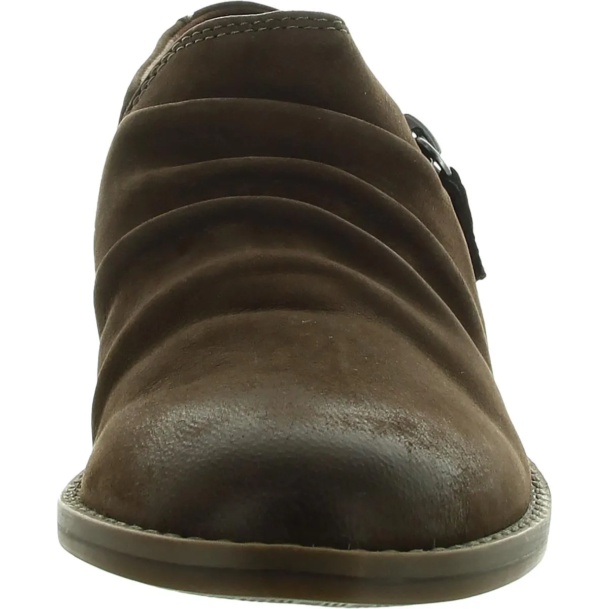 Camzin Pace Womens Nubuck Slip On Booties