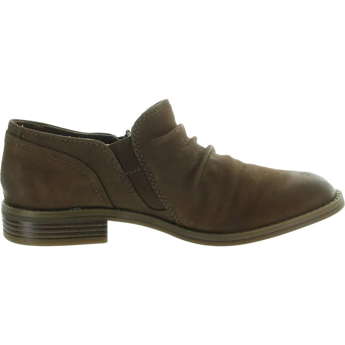 Camzin Pace Womens Nubuck Slip On Booties
