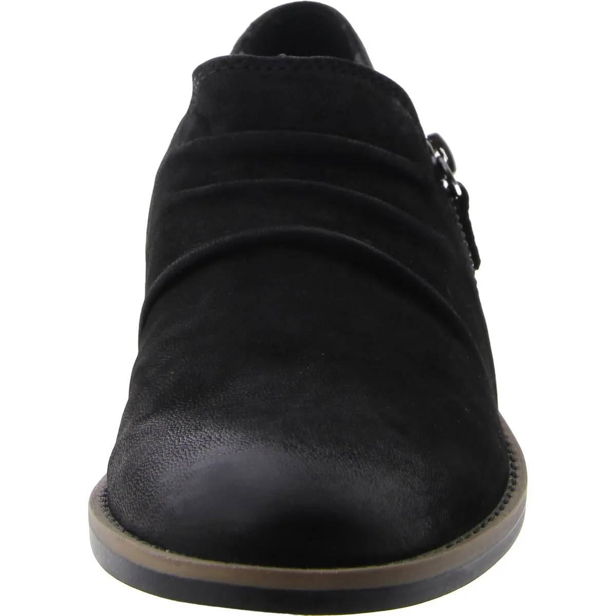 Camzin Pace Womens Nubuck Slip On Booties