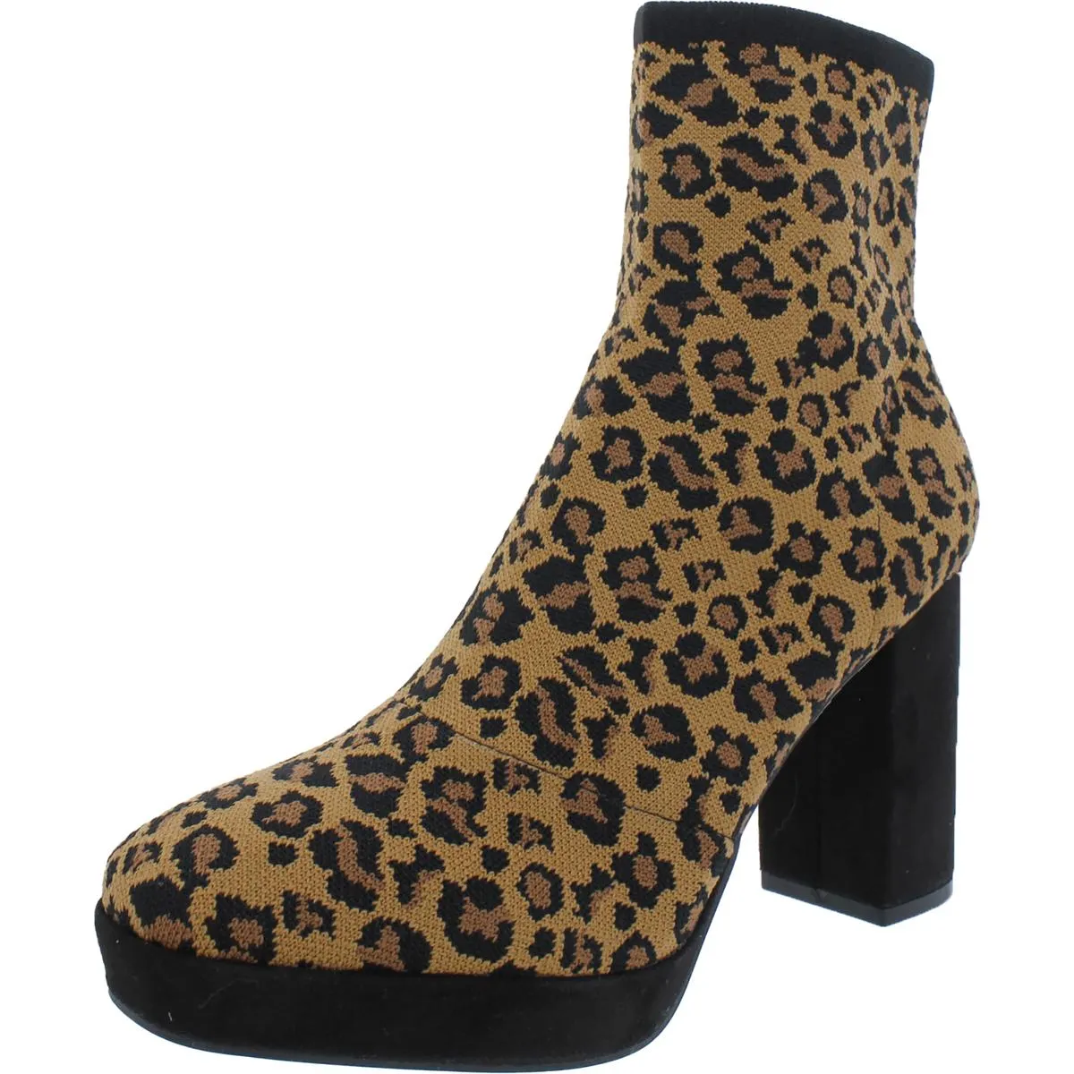 Candra Womens Block Heel Ankle Boots