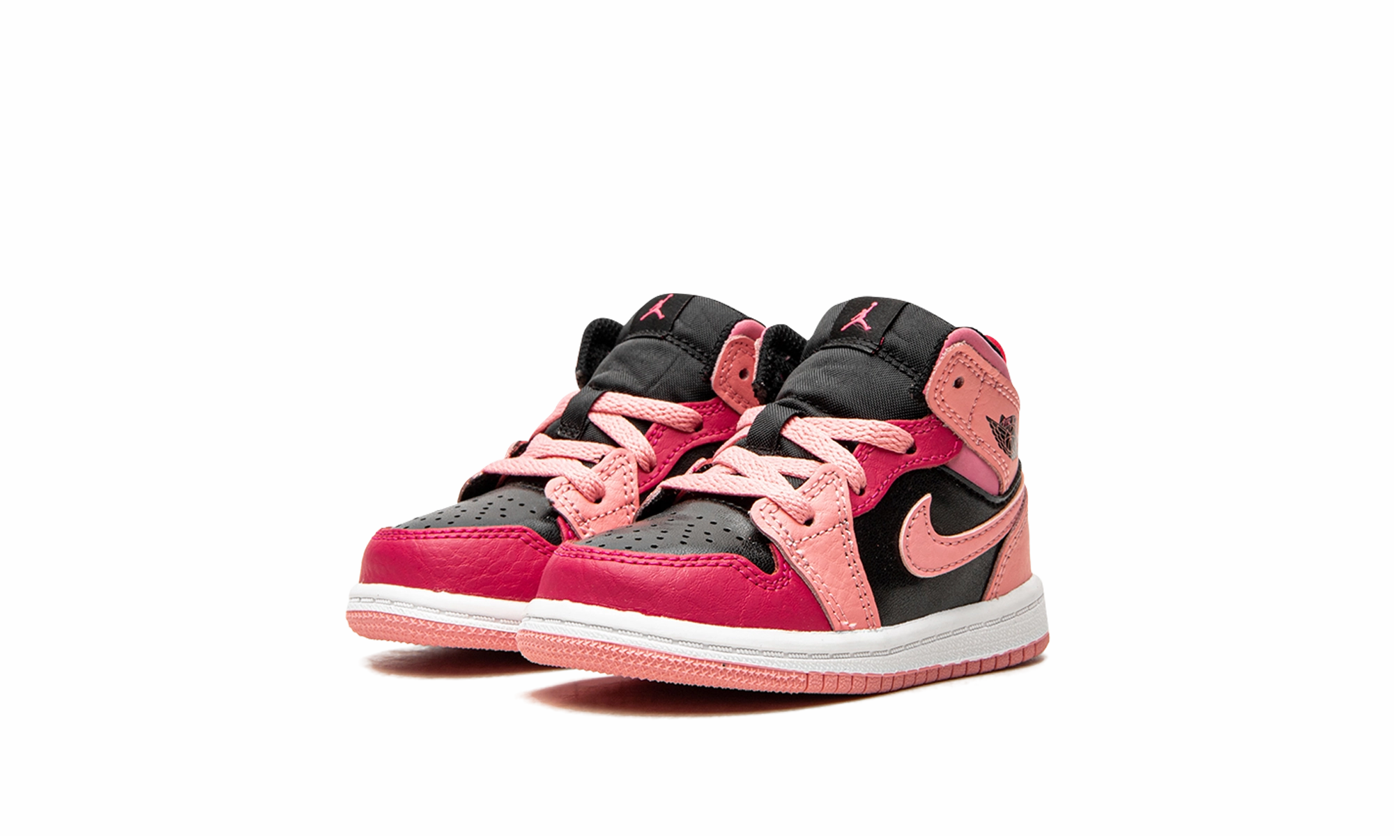Vibrant Colors Jordan 1 Mid TD "Coral Chalk"
