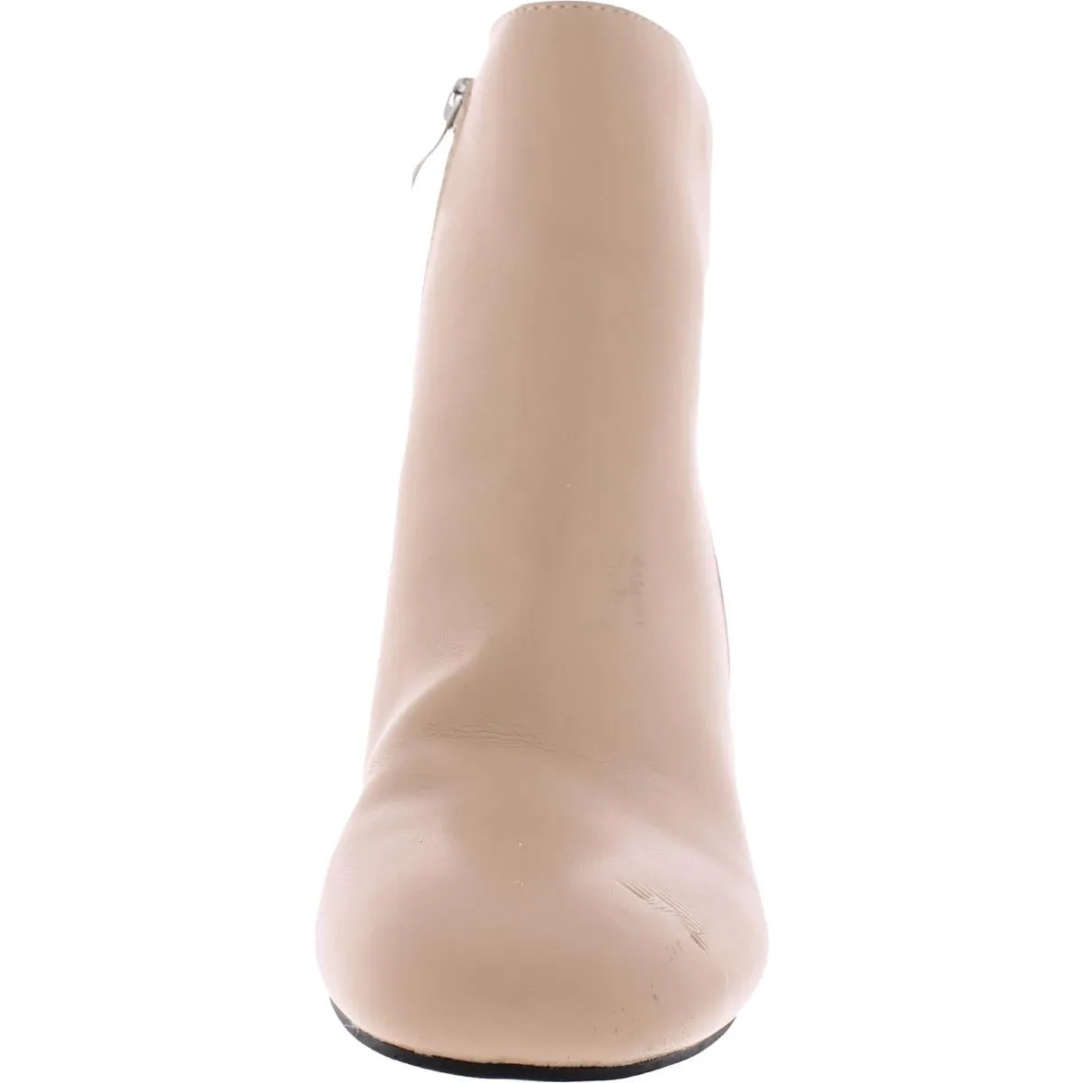 Carla Womens Zipper Heels Ankle Boots