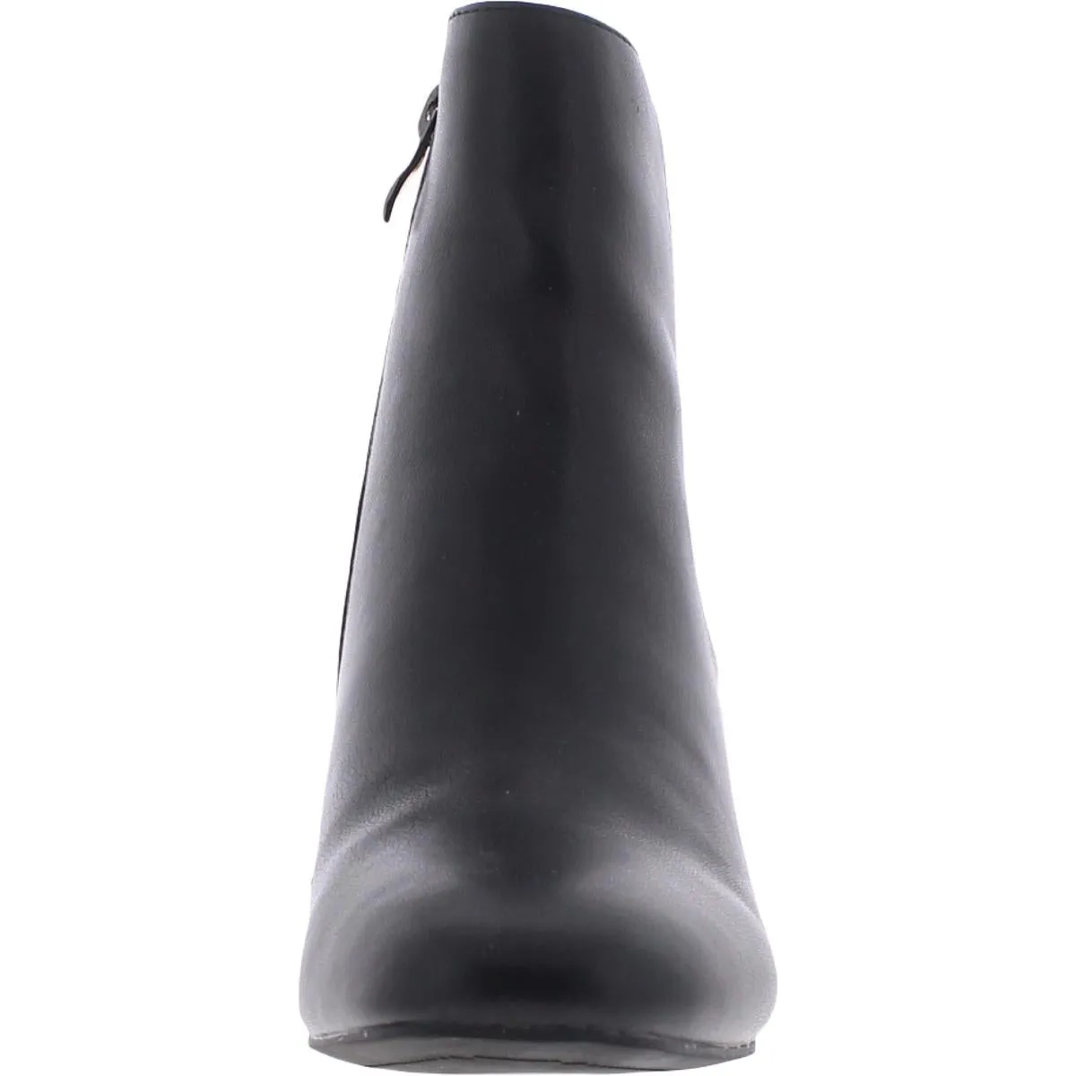 Carla Womens Zipper Heels Ankle Boots
