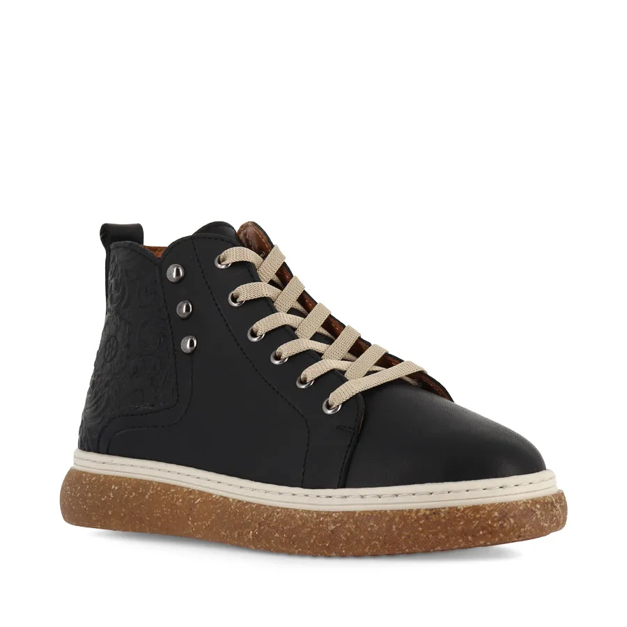 CARTER - BLACK LEATHER