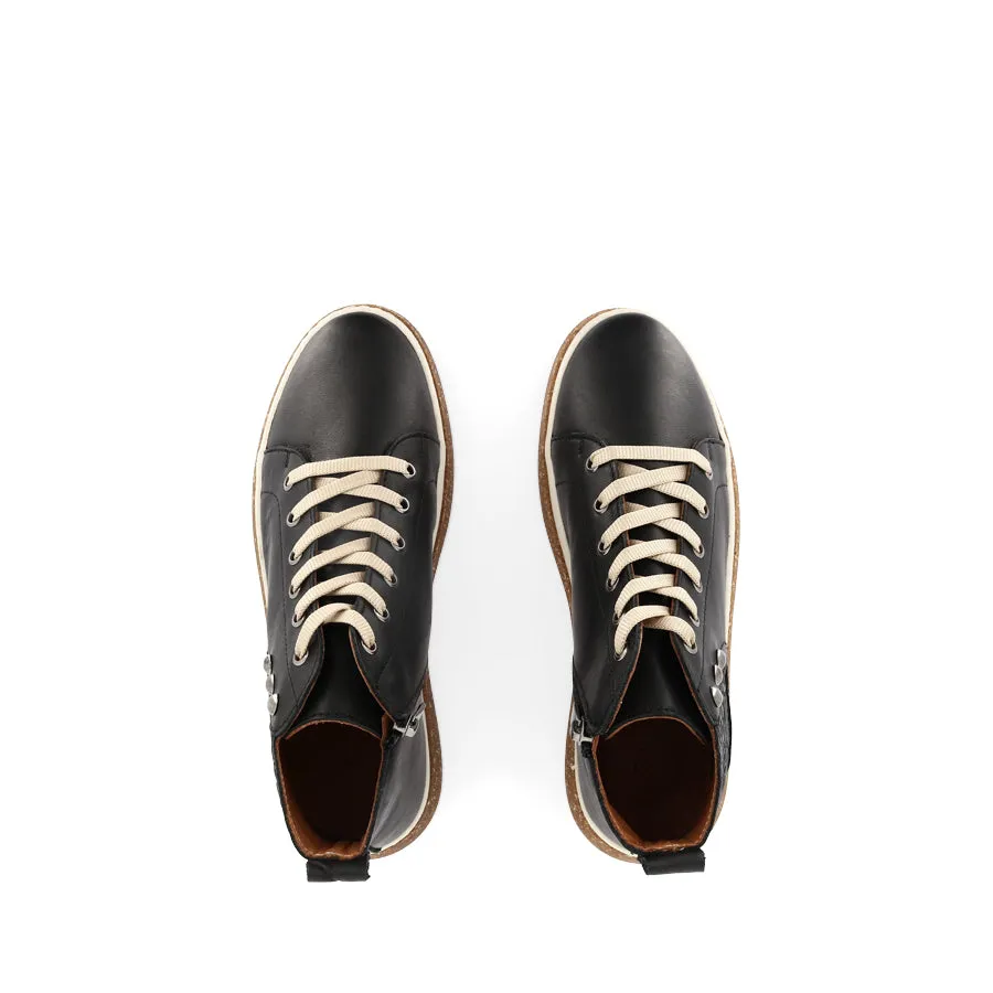 CARTER - BLACK LEATHER
