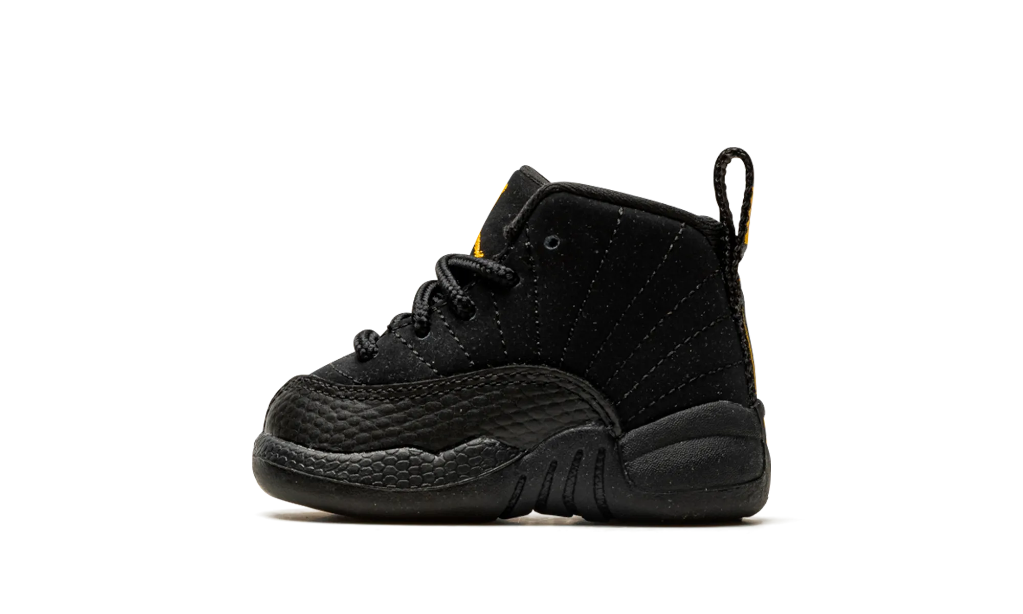 Casual Air Jordan 12 TD "Black/Gold" Luxury quality offer Fits Every Occasion, Trolley Sleeve