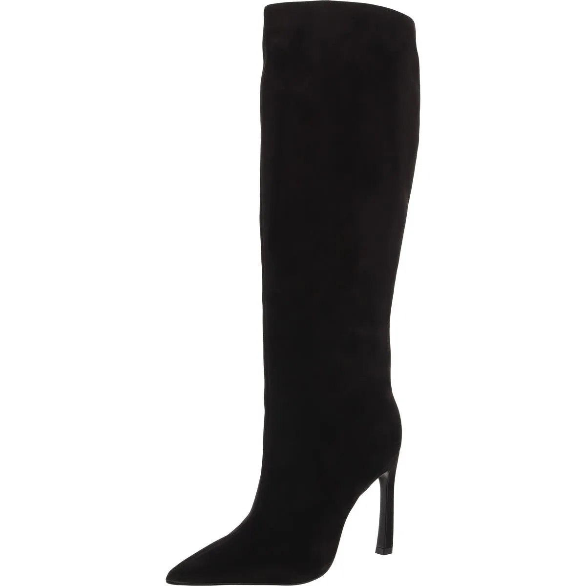 Cate Curve Womens Solid Nubuck Knee-High Boots