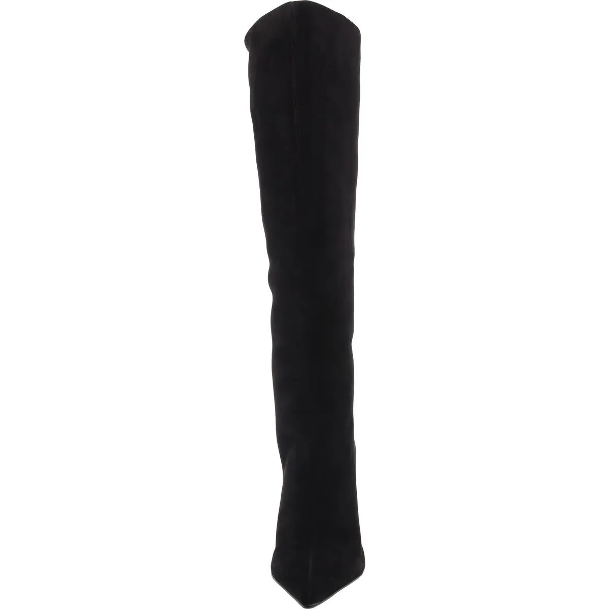 Cate Curve Womens Solid Nubuck Knee-High Boots