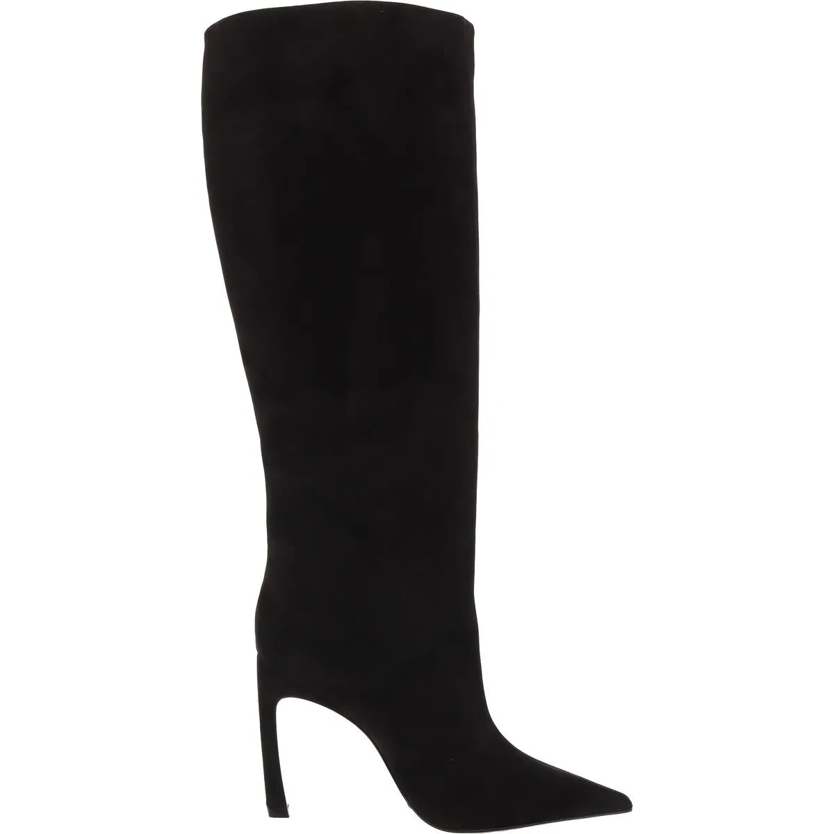 Cate Curve Womens Solid Nubuck Knee-High Boots