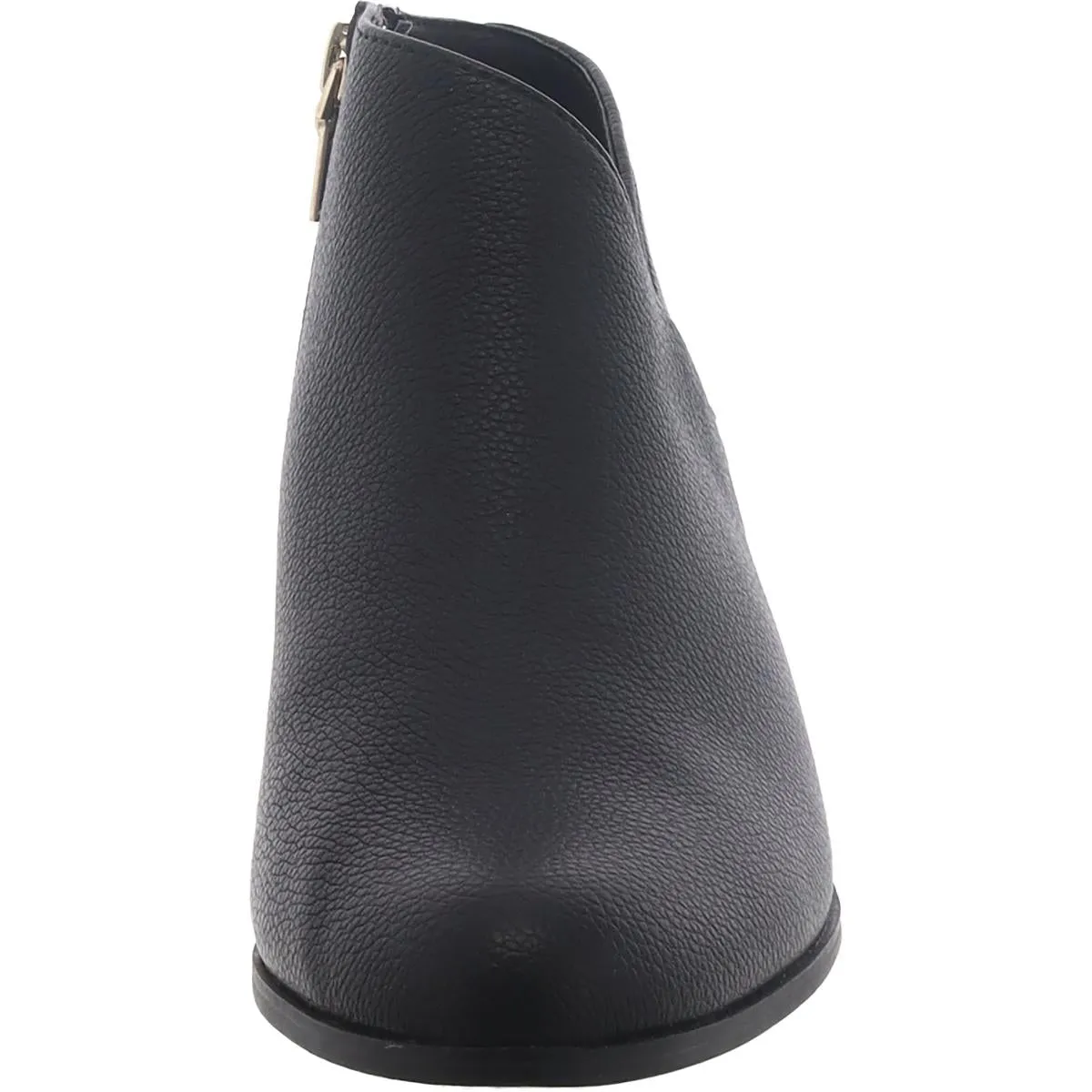 cayu Womens Faux Leather Asymmetric Ankle Boots