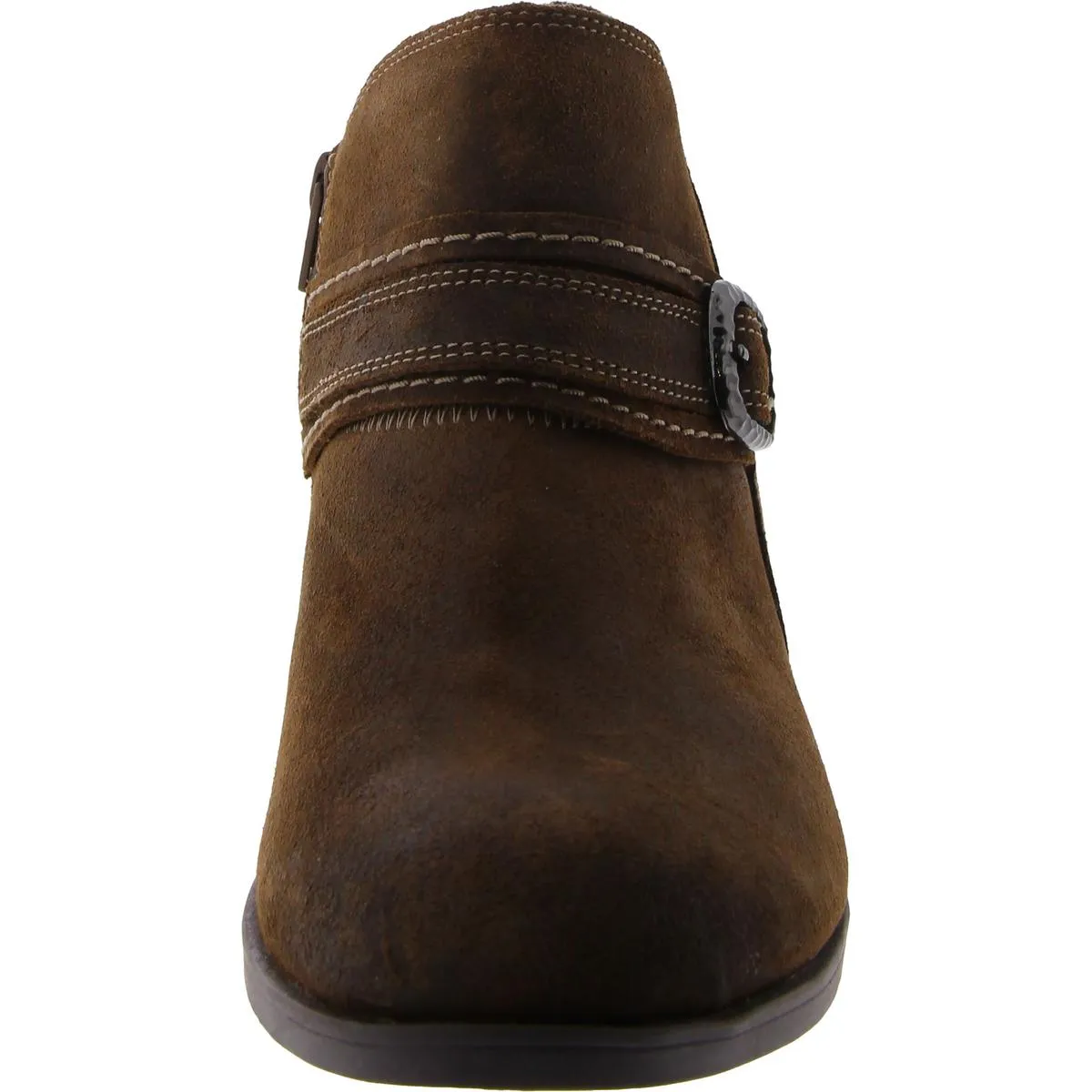 Charlten Bay Womens Suede Ankle Booties