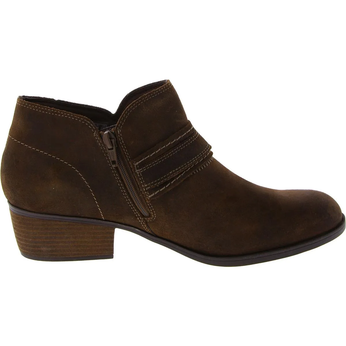 Charlten Bay Womens Suede Ankle Booties