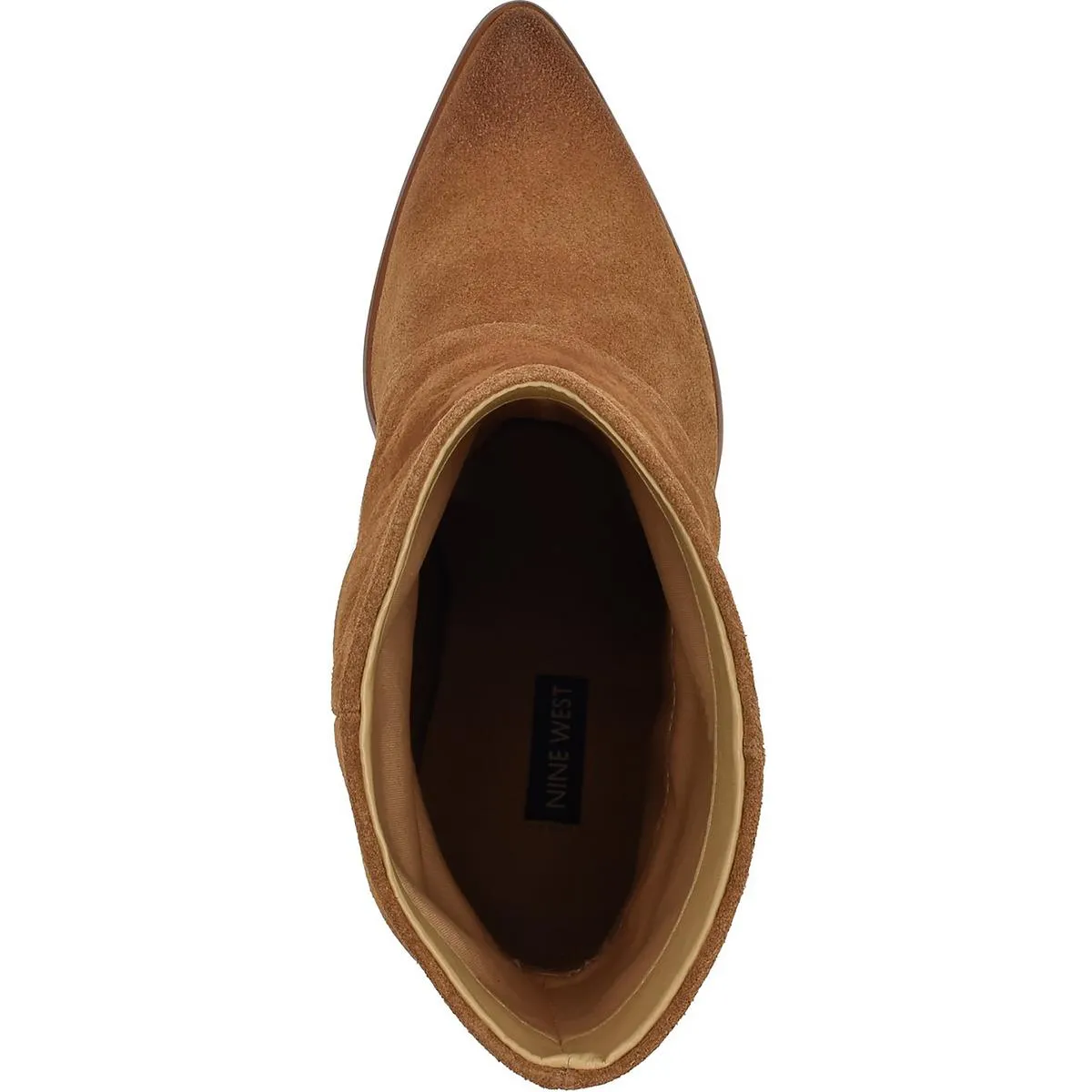 Chaye Womens Suede Solid Mid-Calf Boots