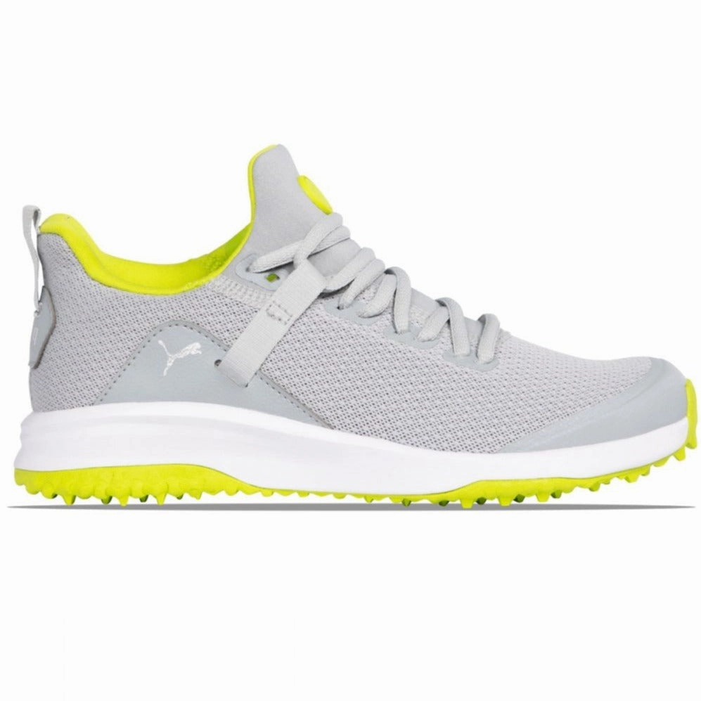 Child size discount Puma Fusion Evo Golf Shoes 193850 Easy to Manage Adjustable Strap, Durable