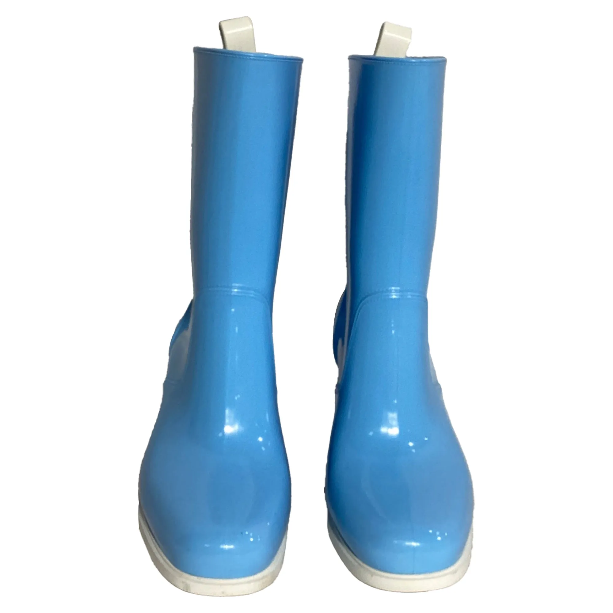 Christian Louboutin Women's "Version Splash" Heeled Rain Boots Shoes