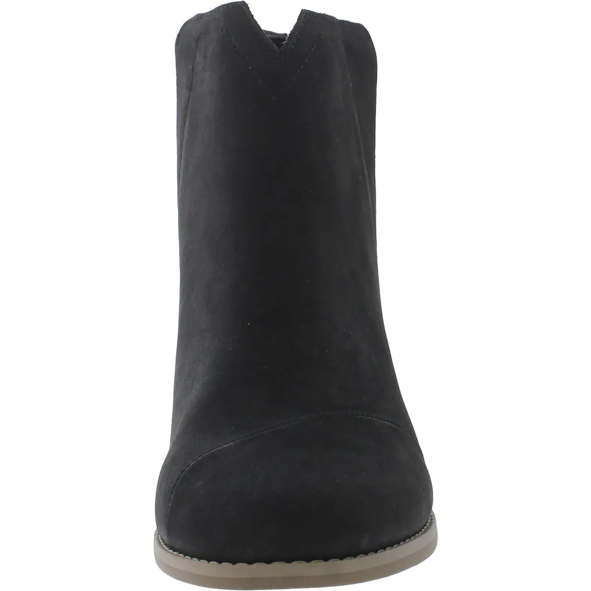 CLARE Womens Pointed Toe Wedge Heel Wedge Boots