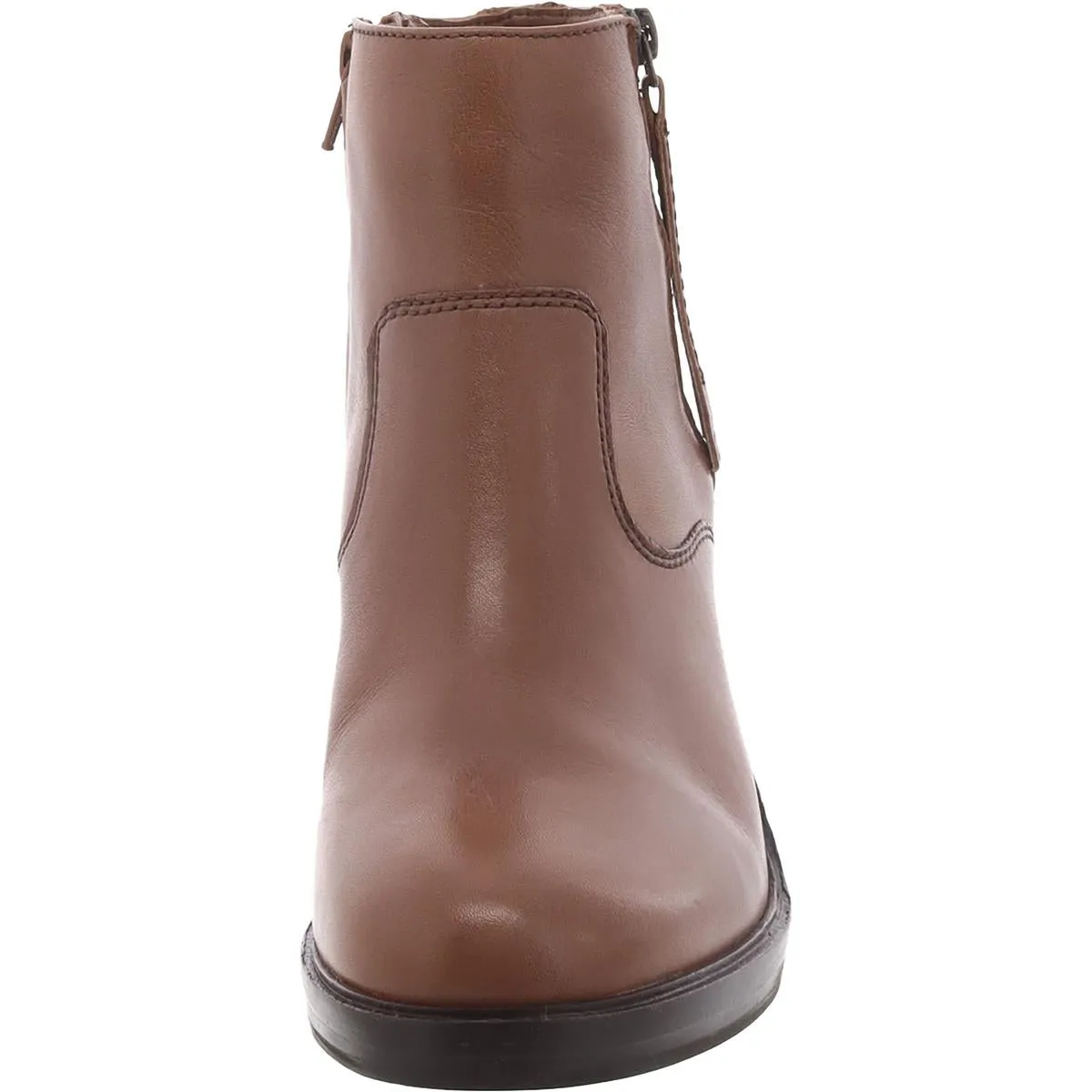 Clarkdale2 Zip Womens Leather Zipper Wedge Boots