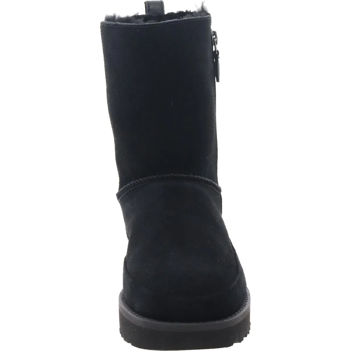 Classic Zip Short Womens Suede Lined Winter & Snow Boots