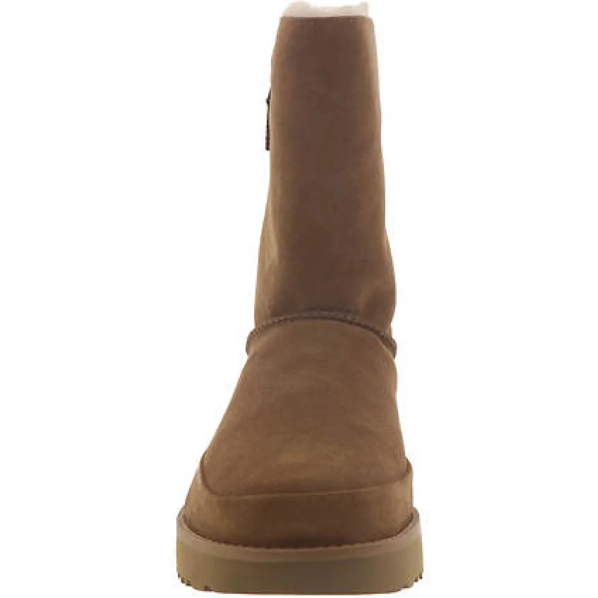 Classic Zip Short Womens Suede Lined Winter & Snow Boots