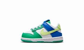 Handmade Perfection Classic color offer Dunk Low TD "Green/Blue" Featured Goodie Coated Canvas