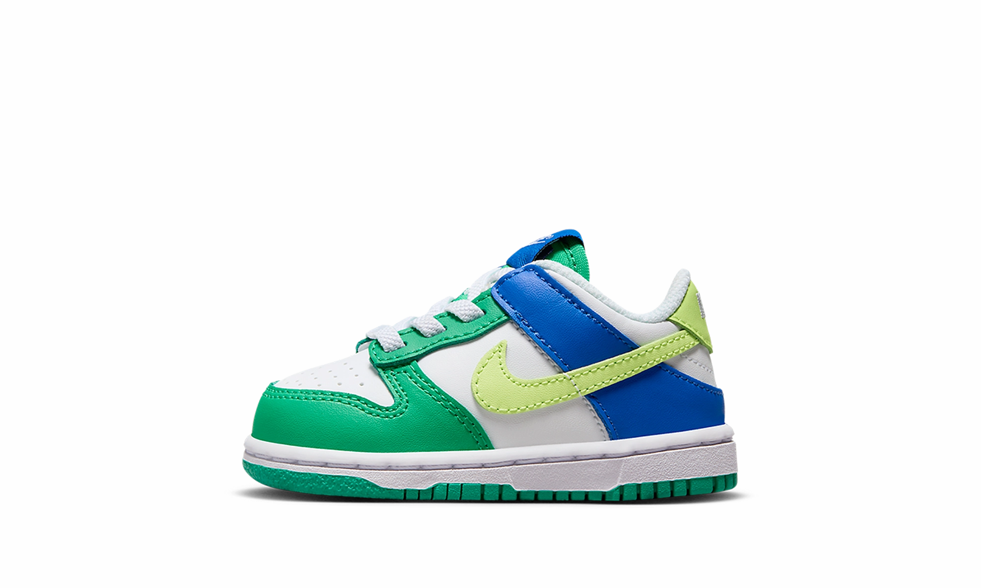Handmade Perfection Classic color offer Dunk Low TD "Green/Blue" Featured Goodie Coated Canvas
