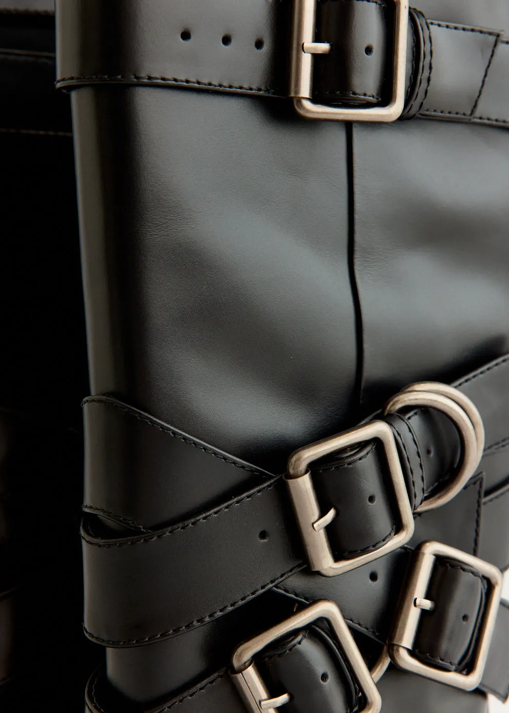 Layered Strap Boots Convertible Shoulder Bag For Daily Use, New Season Drop, Join The Trend