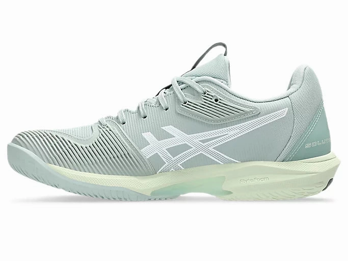 Asics Women's Solution Speed FF 3 (Lichen Rock/White) Jute Beach Tote, Smart Looks