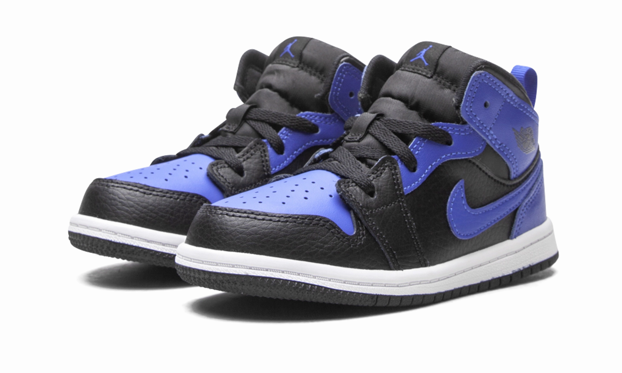 Cork Jordan 1 Mid TD "Black/Hyper Royal"