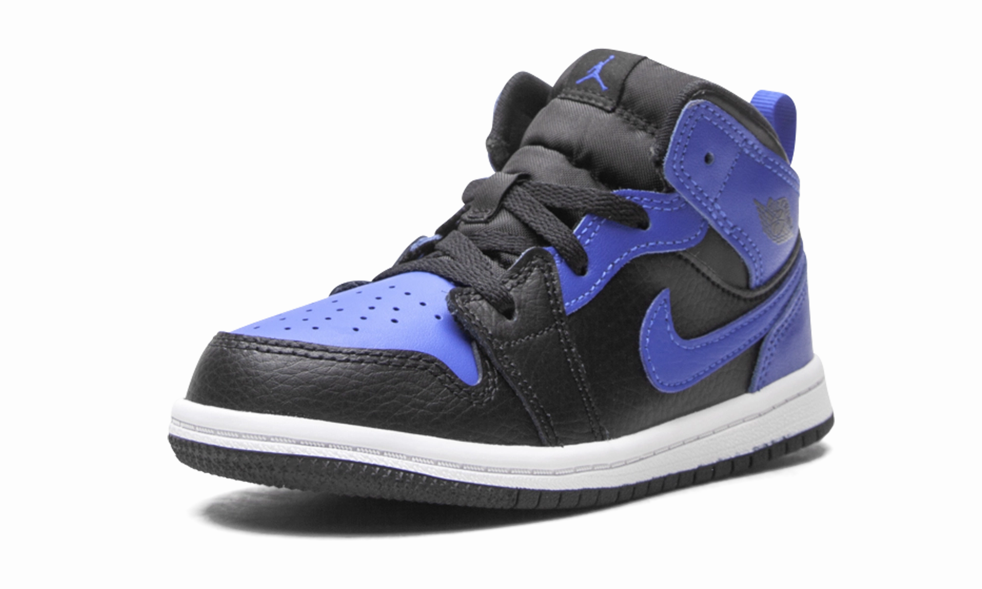 Woven Jordan 1 Mid TD "Black/Hyper Royal" Water Bottle Pocket