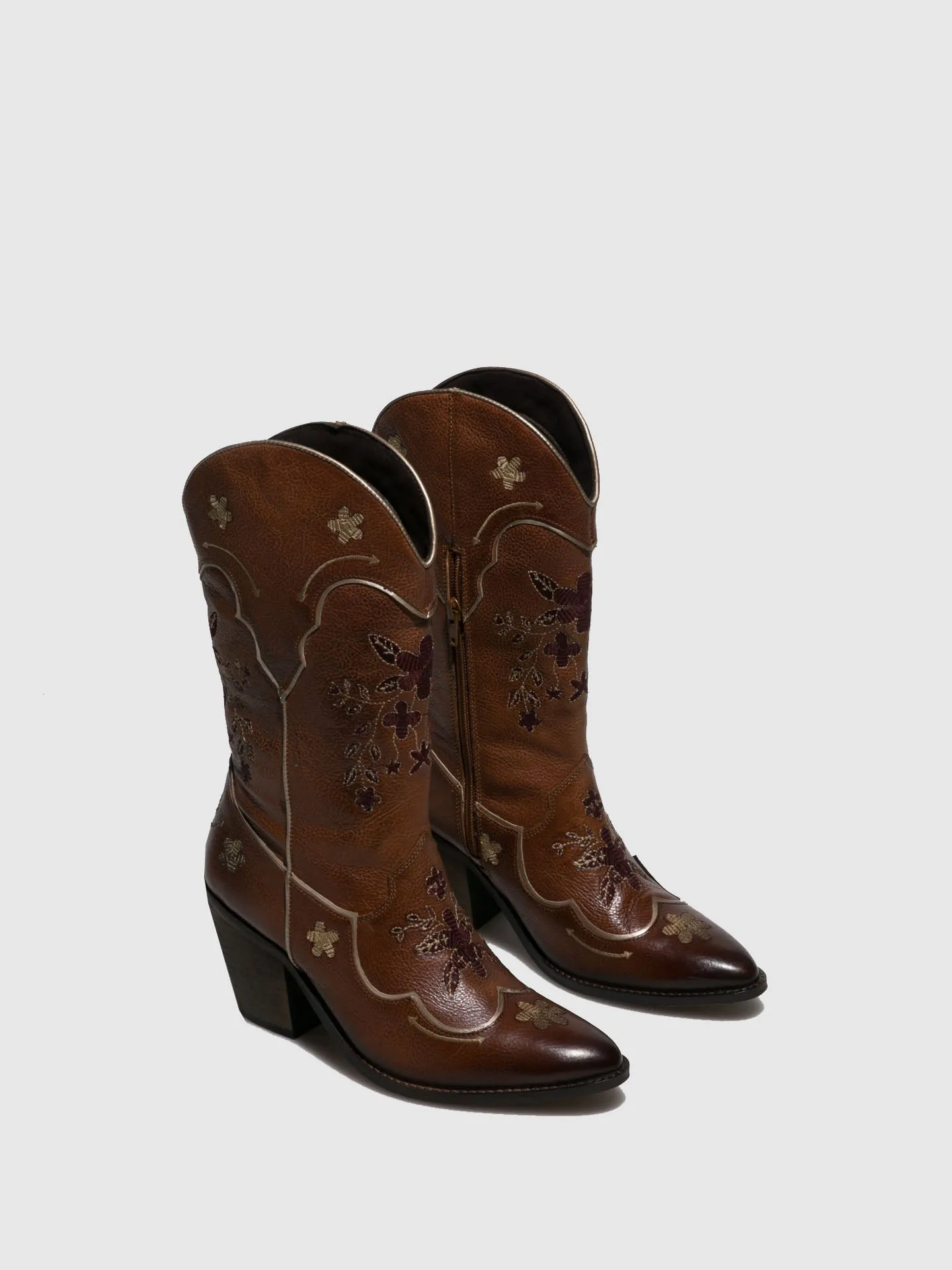 Cognac Cowboy Boots