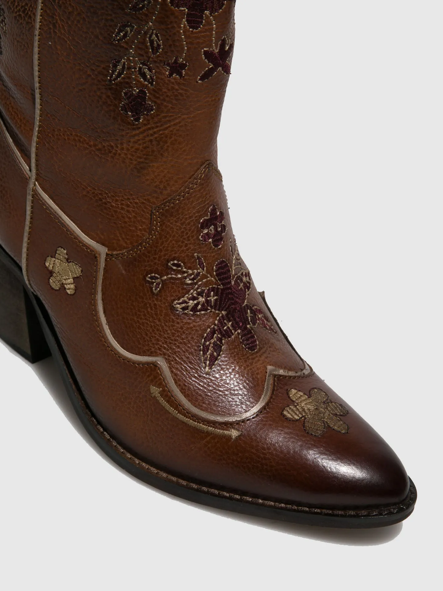 Cognac Cowboy Boots