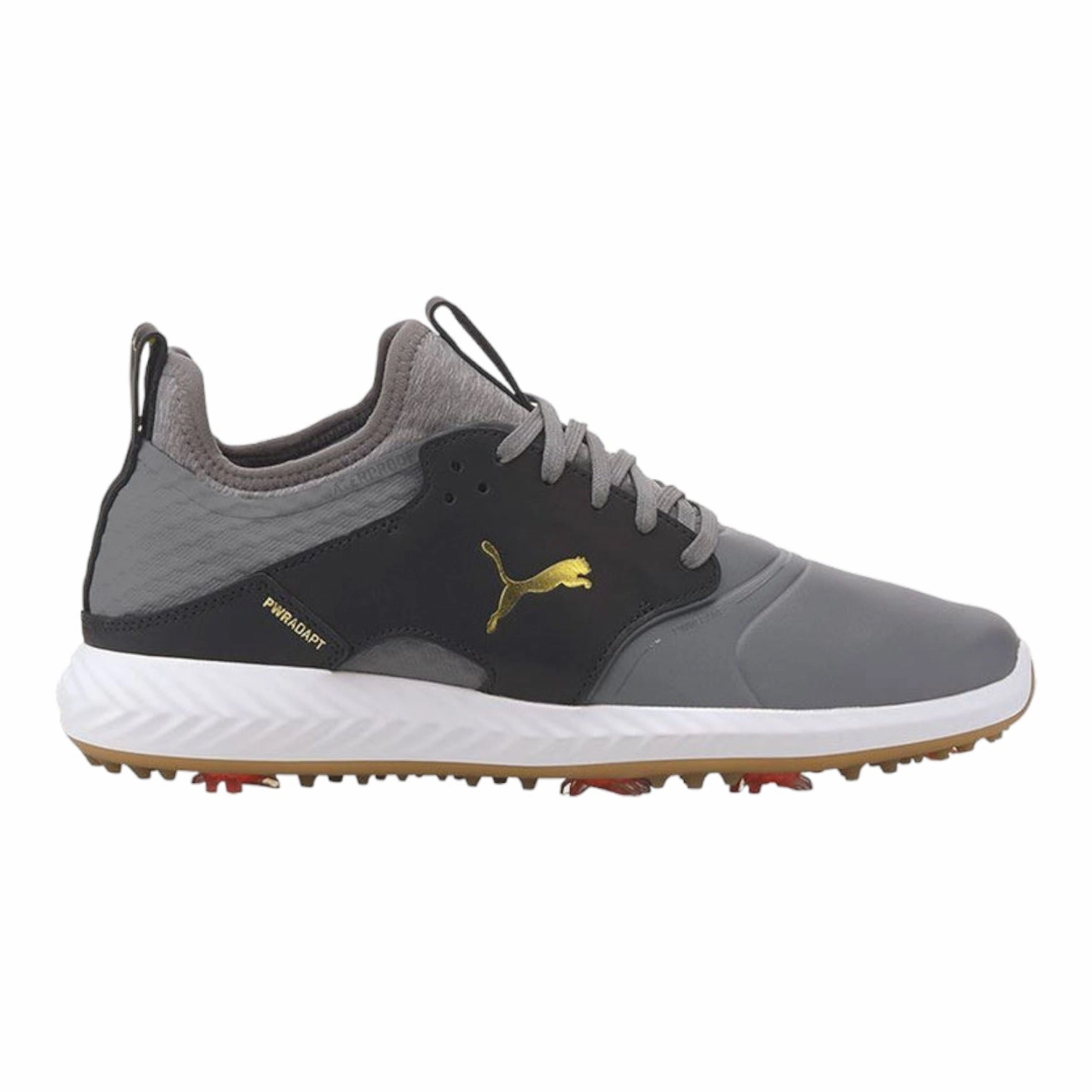 Comfort-enhancing special Puma Ignite PWR Adapt Cage Crafted Golf Shoes 193825 Hidden Perk Eco-Friendly Material, Effortlessly Cool