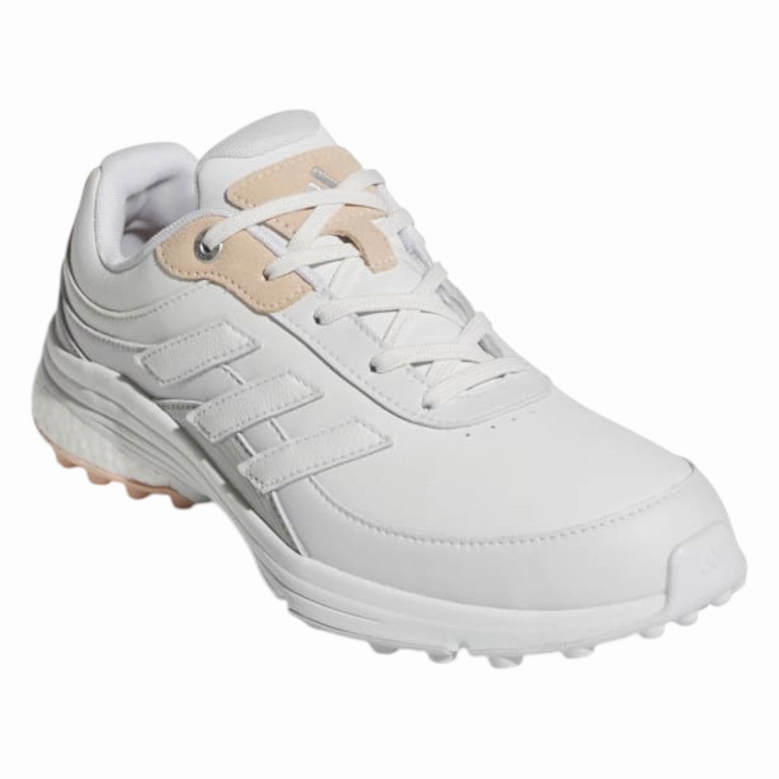 adidas Ladies Zoysia Golf Shoes IH2243 Luxury Feel, Sleek & Modern, Metallic Silver Clutch Purse