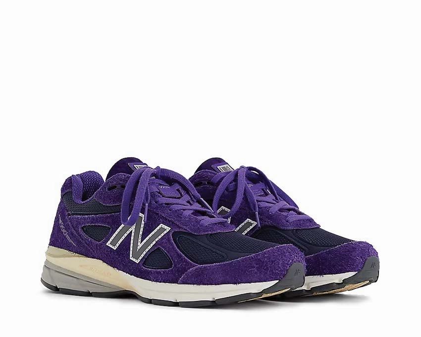Versatile Functionality, Lining, Fit For The Gym New Balance 990v4 Made in USA "Plum"