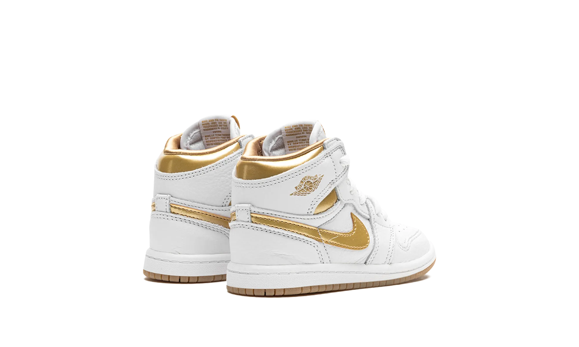Air Jordan 1 Retro High OG TD "Metallic Gold" On The Go Style